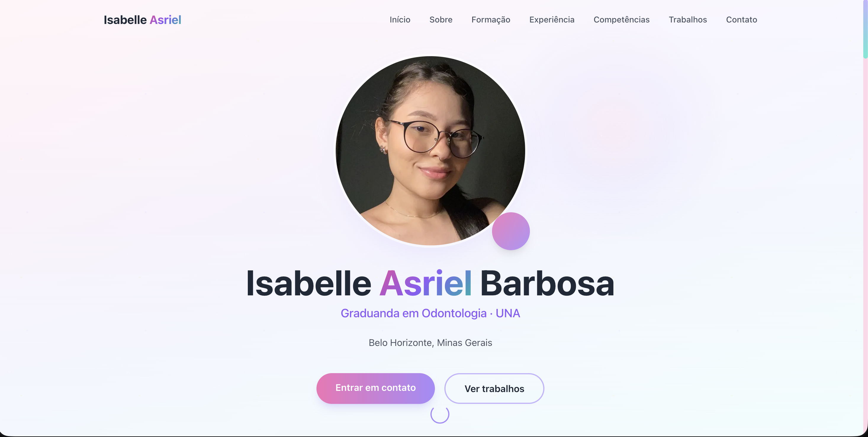 Portfólio Isabelle Asriel